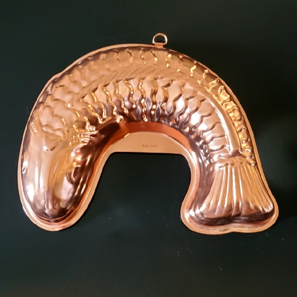 2pc Copper Dessert Molds Fish & Starburst - Picture 6 of 9
